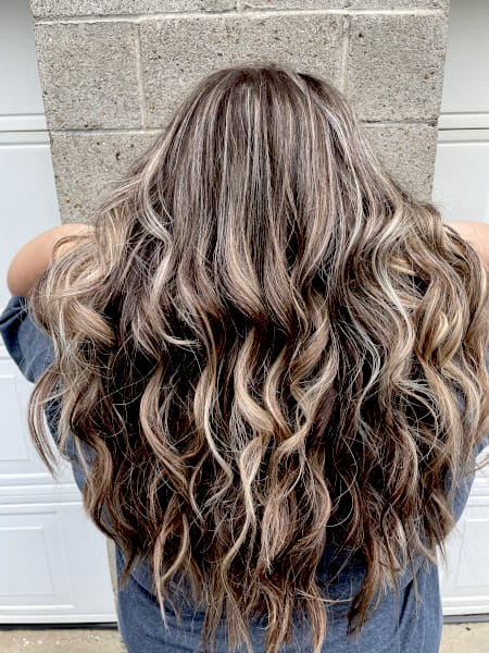 Balayage treatment