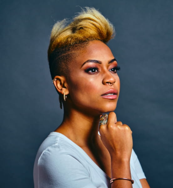 feminine low maintenance short natural haircuts for black females